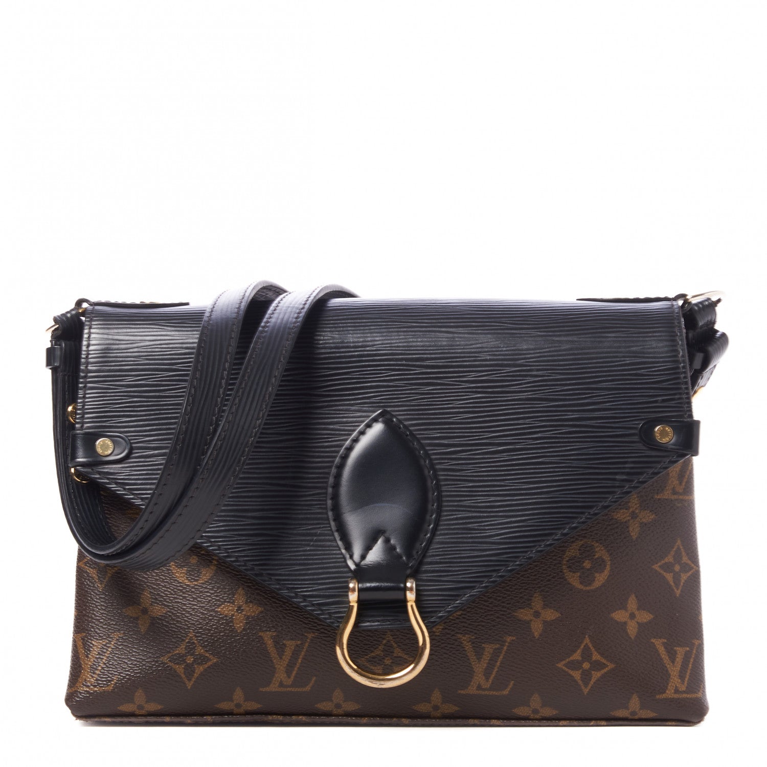 Louis Vuitton Epi Monogram Saint Michel Black 1 of 7