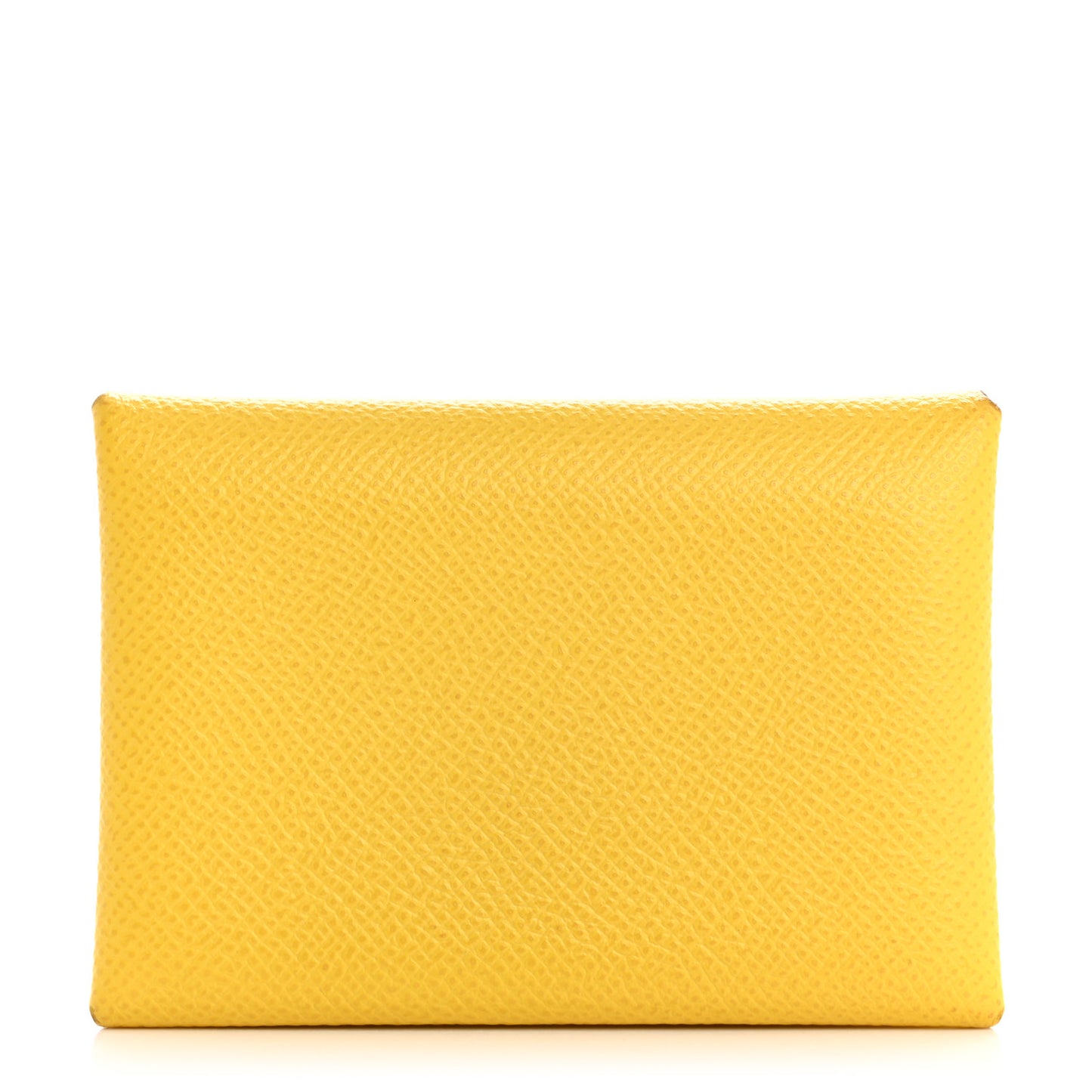 Epsom Calvi Duo Card Case Jaune De Naples