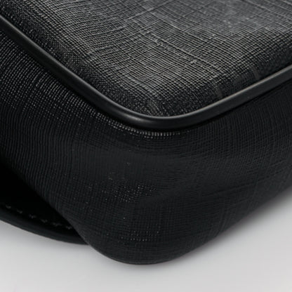 Gucci Soft GG Supreme Monogram Web Belt Bag Black Grey 9 of 13