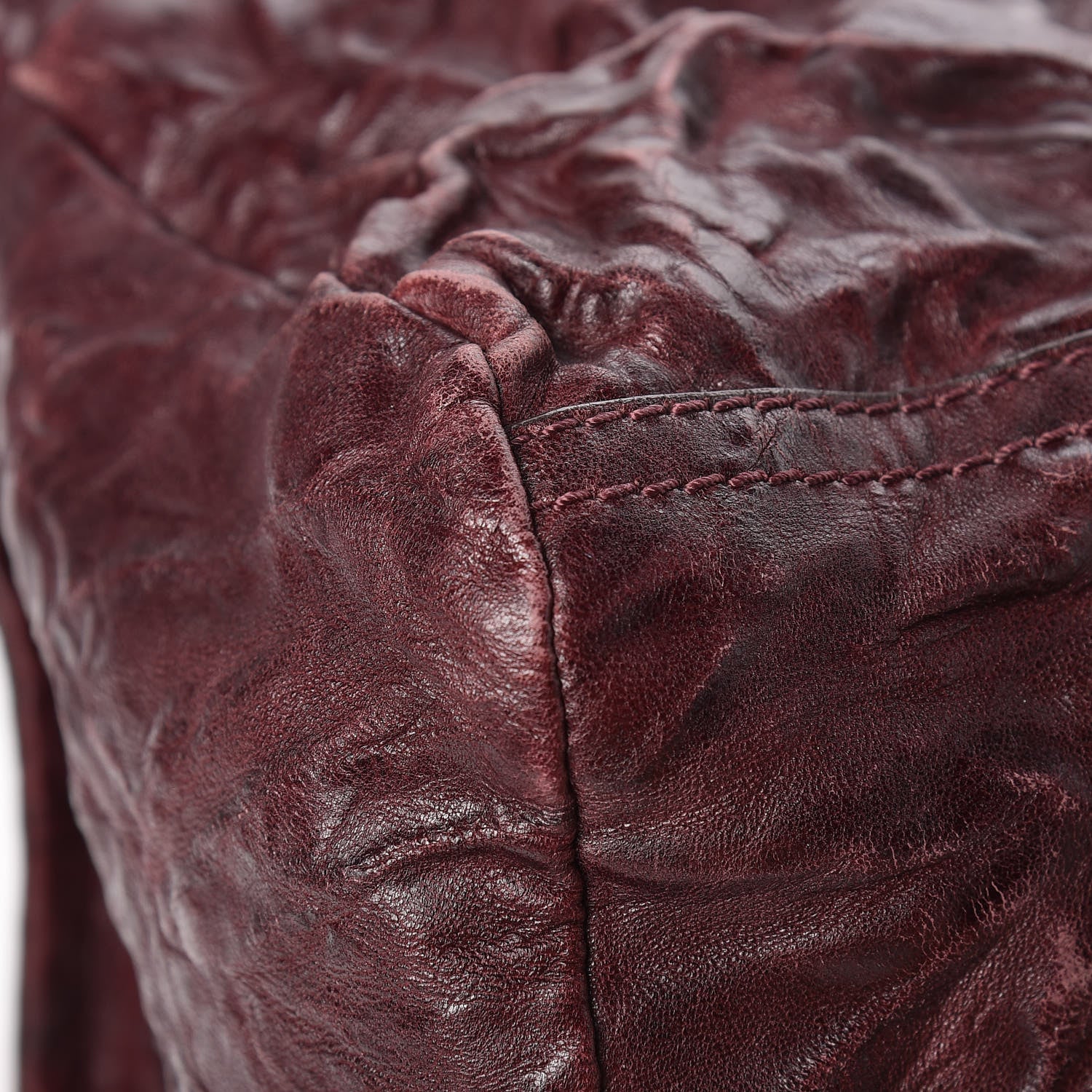 Givenchy Tumbled Sheepskin Small Pandora Oxblood 17 of 17
