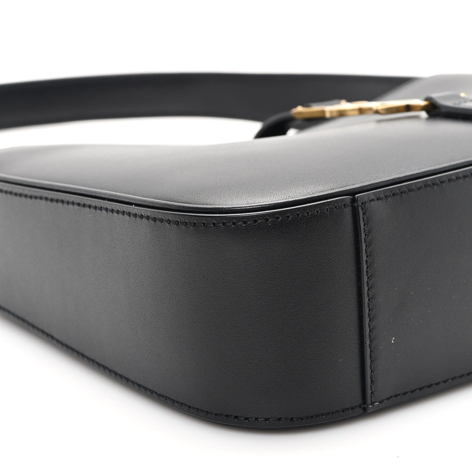 Saint Laurent Smooth Calfskin Le 5 A 7 Hobo Black 9 of 10