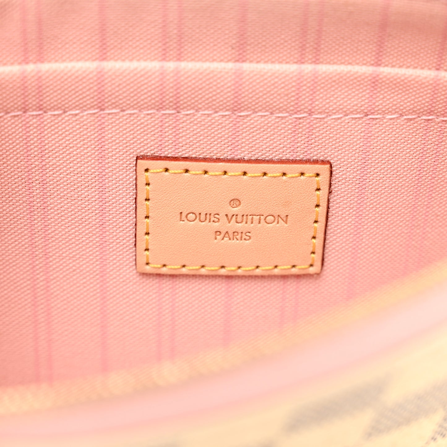 Damier Azur Neverfull MM GM Pochette Rose Ballerine