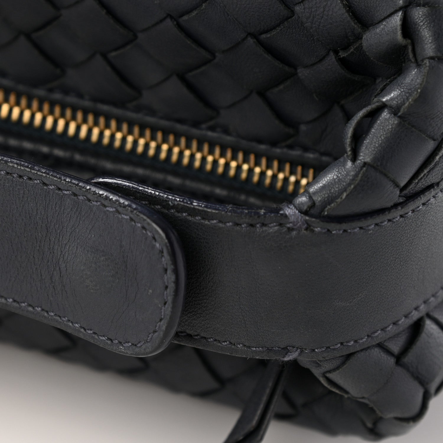 Bottega Veneta Nappa Intrecciato Large Cosmetic Case Ebano 18 of 19