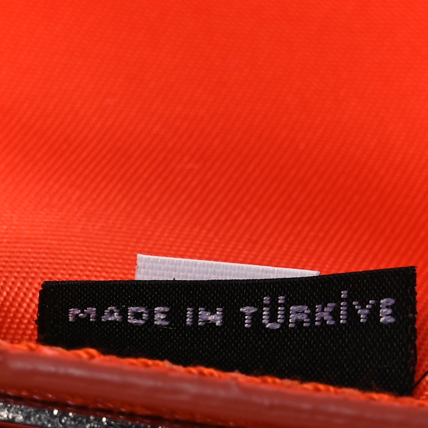 Tessuto Nylon Vela Drawstring Pouch Orange