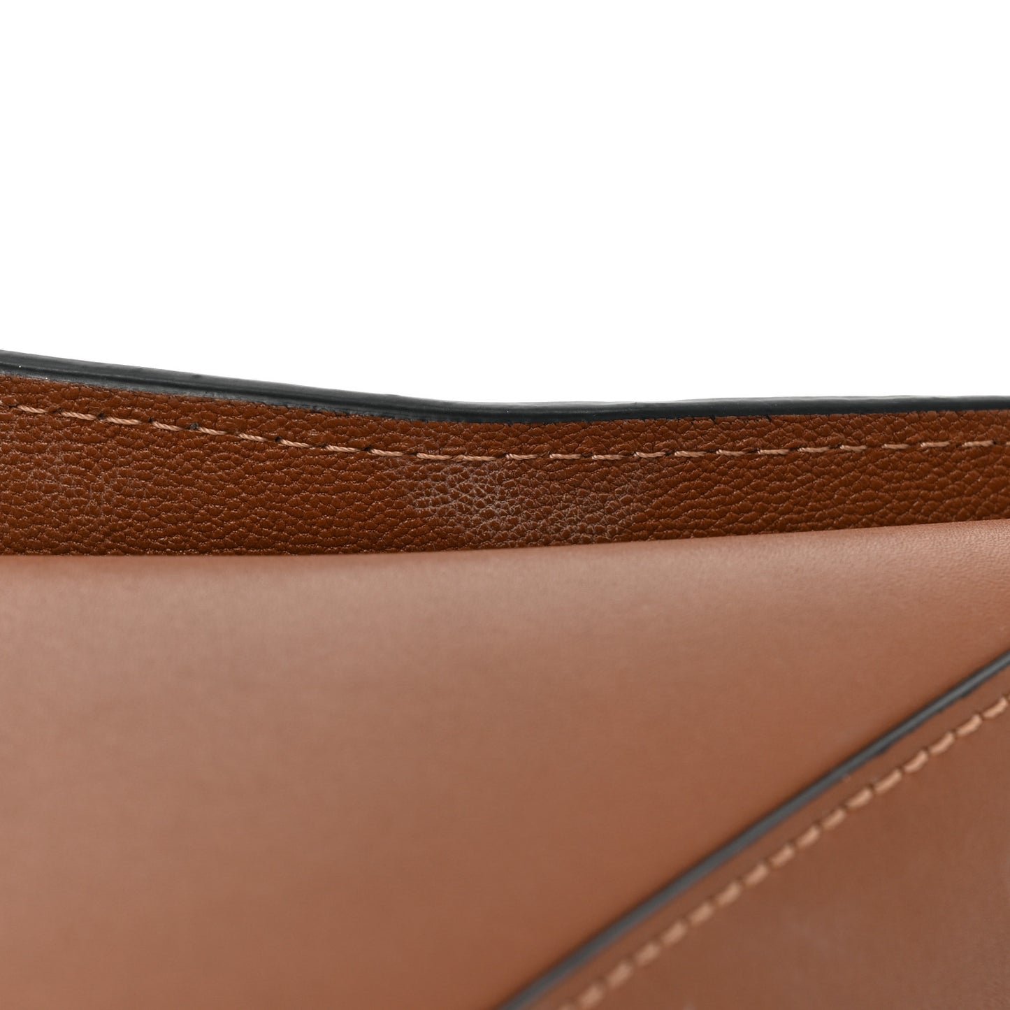 Satin Calfskin Jacquard Luna Bag Pecan