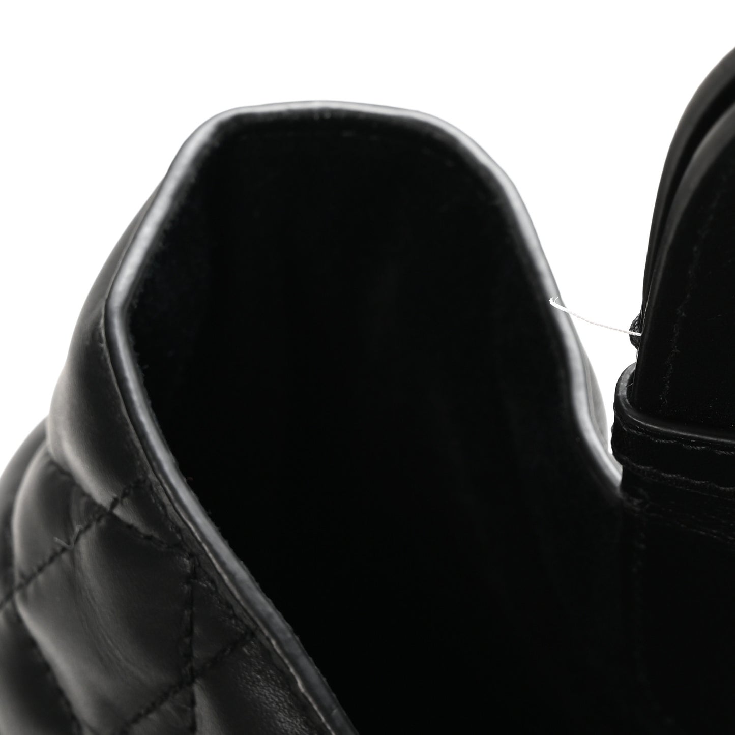 Calfskin Macrocannage Large Toujours Black