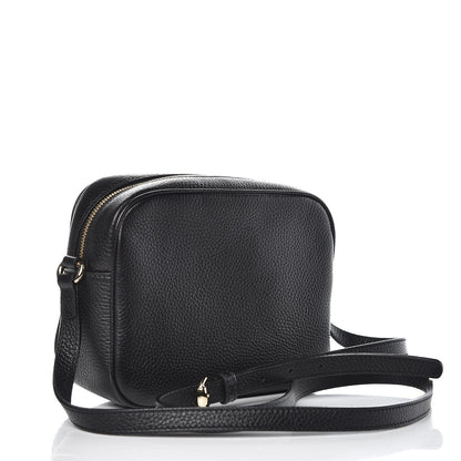 Gucci Pebbled Calfskin Small Soho Disco Bag Black 3 of 9