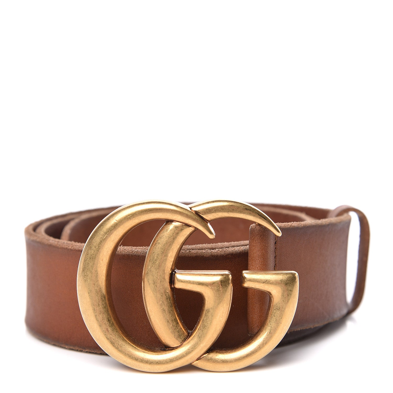 Gucci Faded Calfskin Double G 40mm Belt 85 34 Cuir 1 of 6