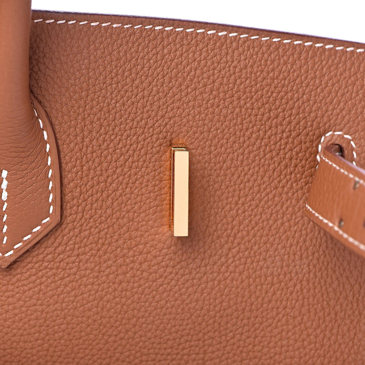 Togo Verso Birkin 35 Gold Geranium