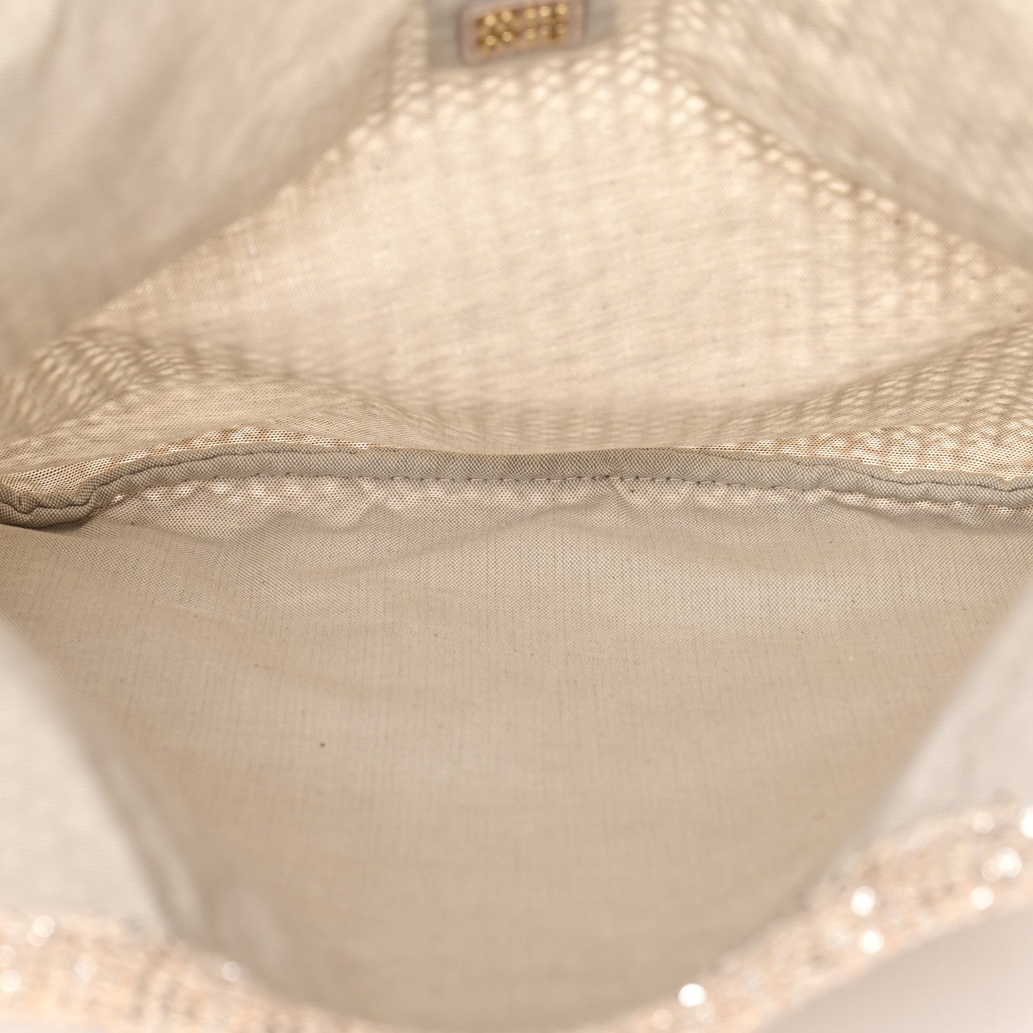 Miu Miu Sequin Mesh Ivy Bag Cipria 6 of 11