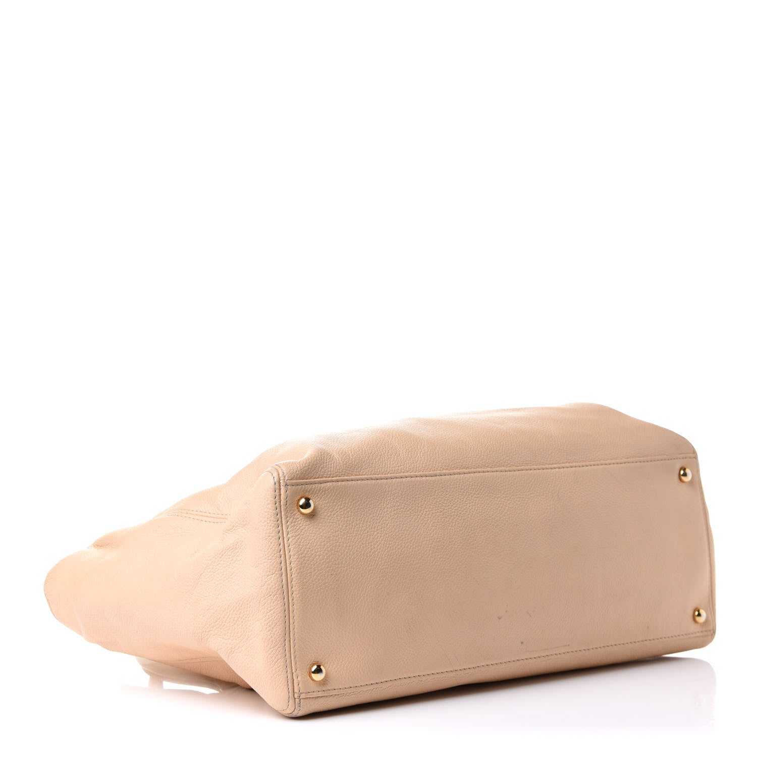Chanel Calfskin Cerf Executive Shopper Tote Beige 3 of 14