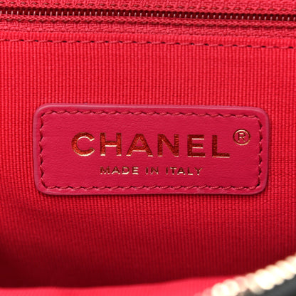 Chanel Shiny Caviar Quilted Chain Melody Backpack Black 6 of 11