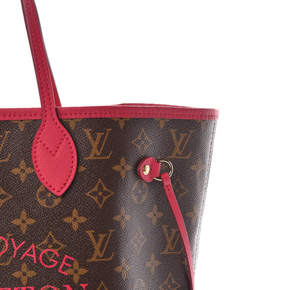 Louis Vuitton Monogram Articles de Voyage Ikat Neverfull MM Rose Indien 11 of 15