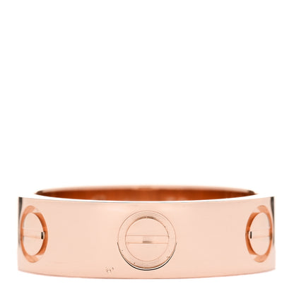 Cartier 18K Pink Gold 5.5mm LOVE Ring 50 5.25 1 of 5