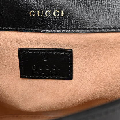 Gucci Azalea Calfskin Small Horsebit 1955 Chain Shoulder Bag Black 7 of 10