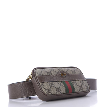 Gucci GG Supreme Monogram Ophidia Belted iPhone Case 85 34 Dark Brown 4 of 10