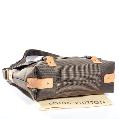 Louis Vuitton Damier Geant Loup Messenger Bag Terre 4 of 8