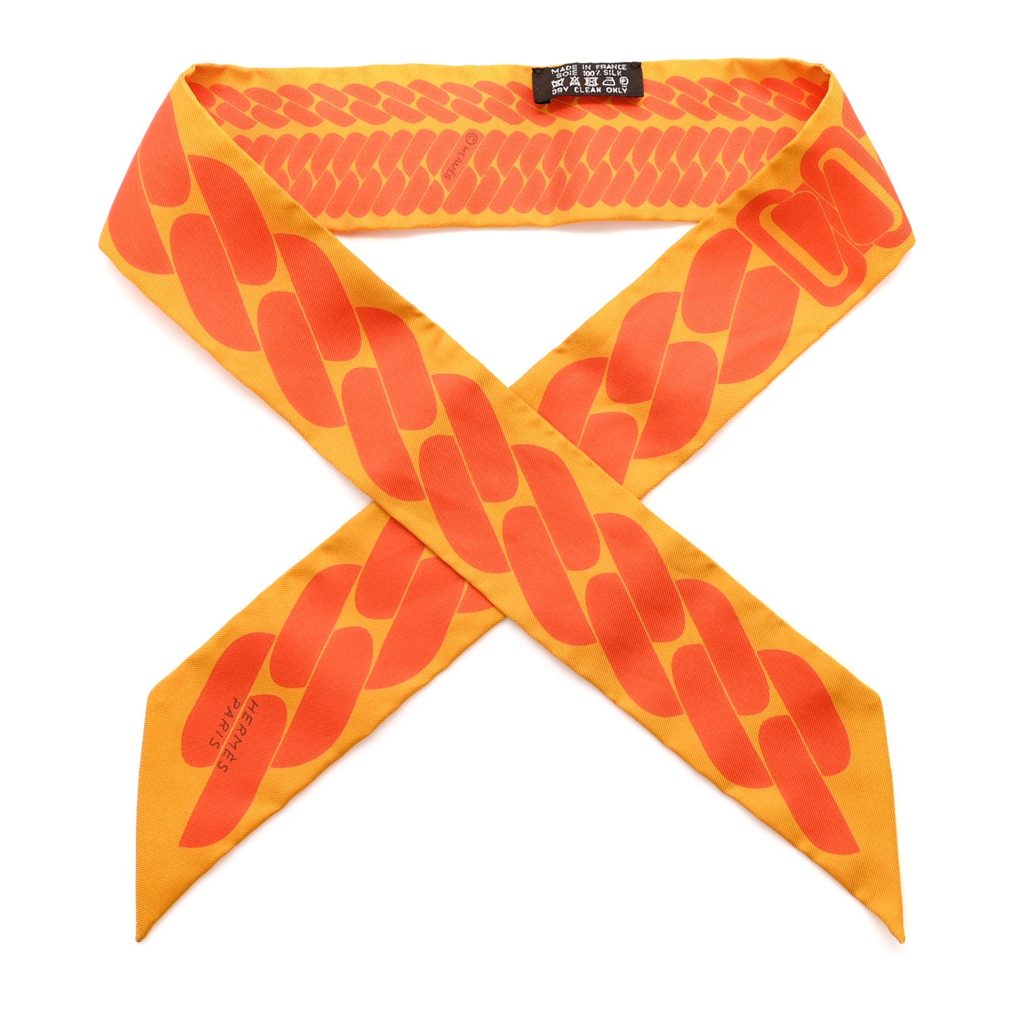 Silk Clic C'est Noue Twilly Jaune d'Or Orange
