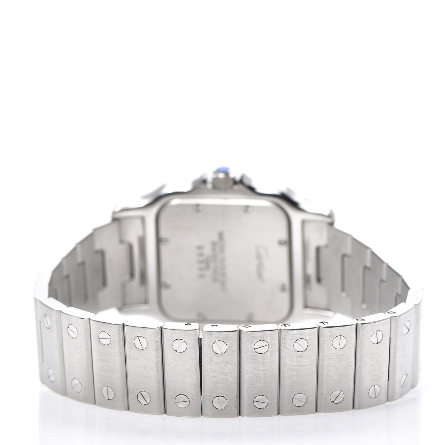 Stainless Steel 29mm Santos De Galbee Quartz Watch