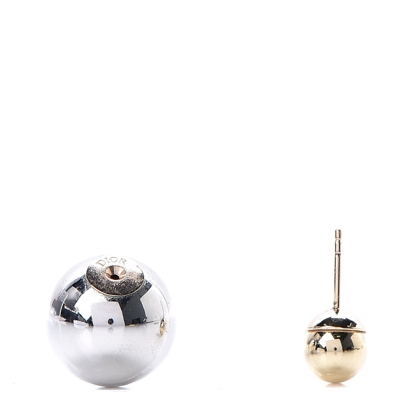 Mise En Dior Tribal Earrings Gold Silver