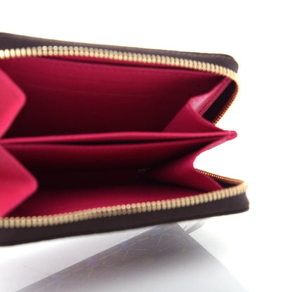 Louis Vuitton Damier Ebene 2020 Christmas Animation Roller Coaster Zippy Coin Purse Pivoine 5 of 8