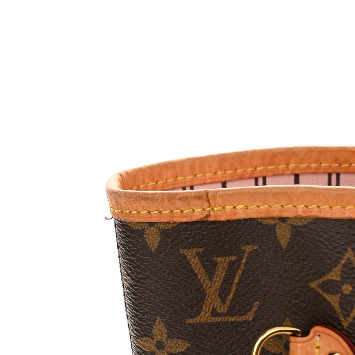 Monogram Neo Neverfull MM Rose Ballerine