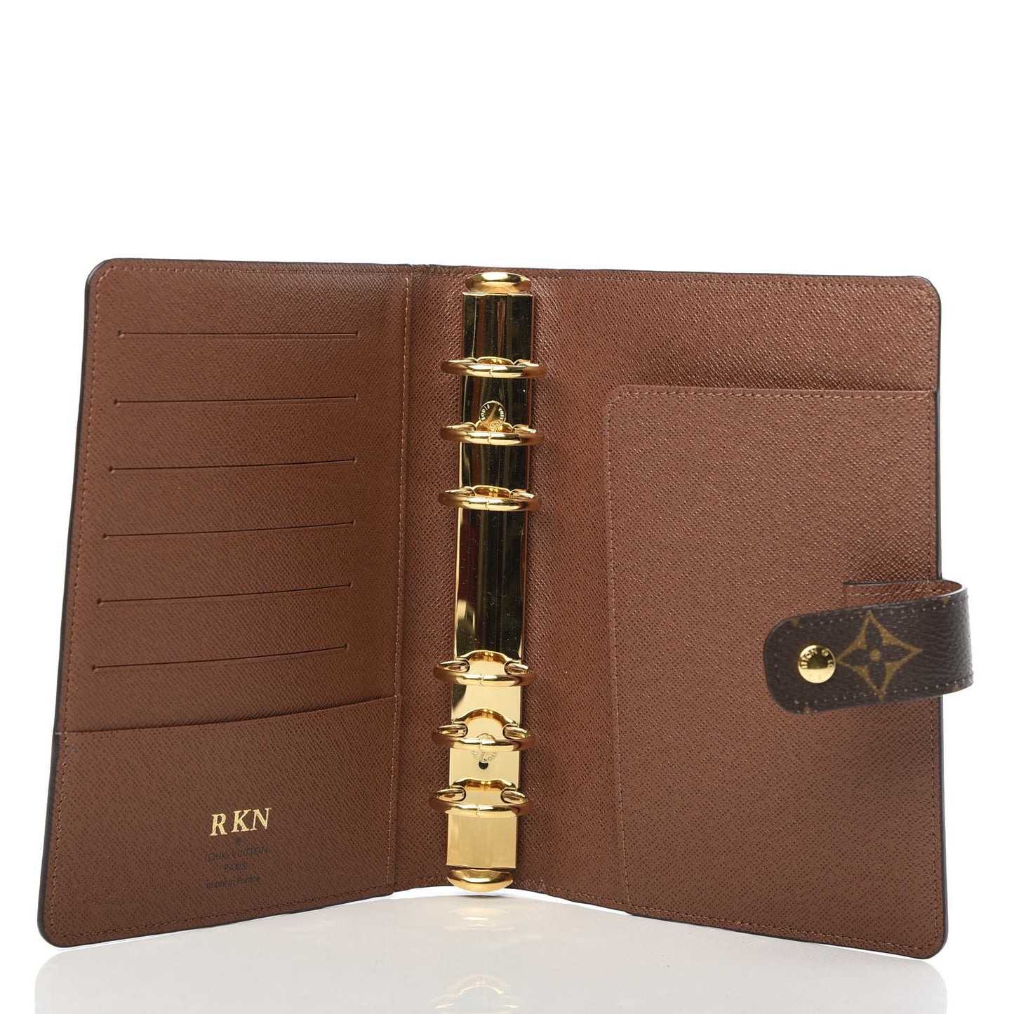 Monogram Medium Ring Agenda Cover