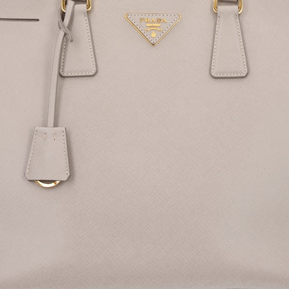 Prada Saffiano Lux Large Galleria Double Zip Tote Argilla 9 of 11