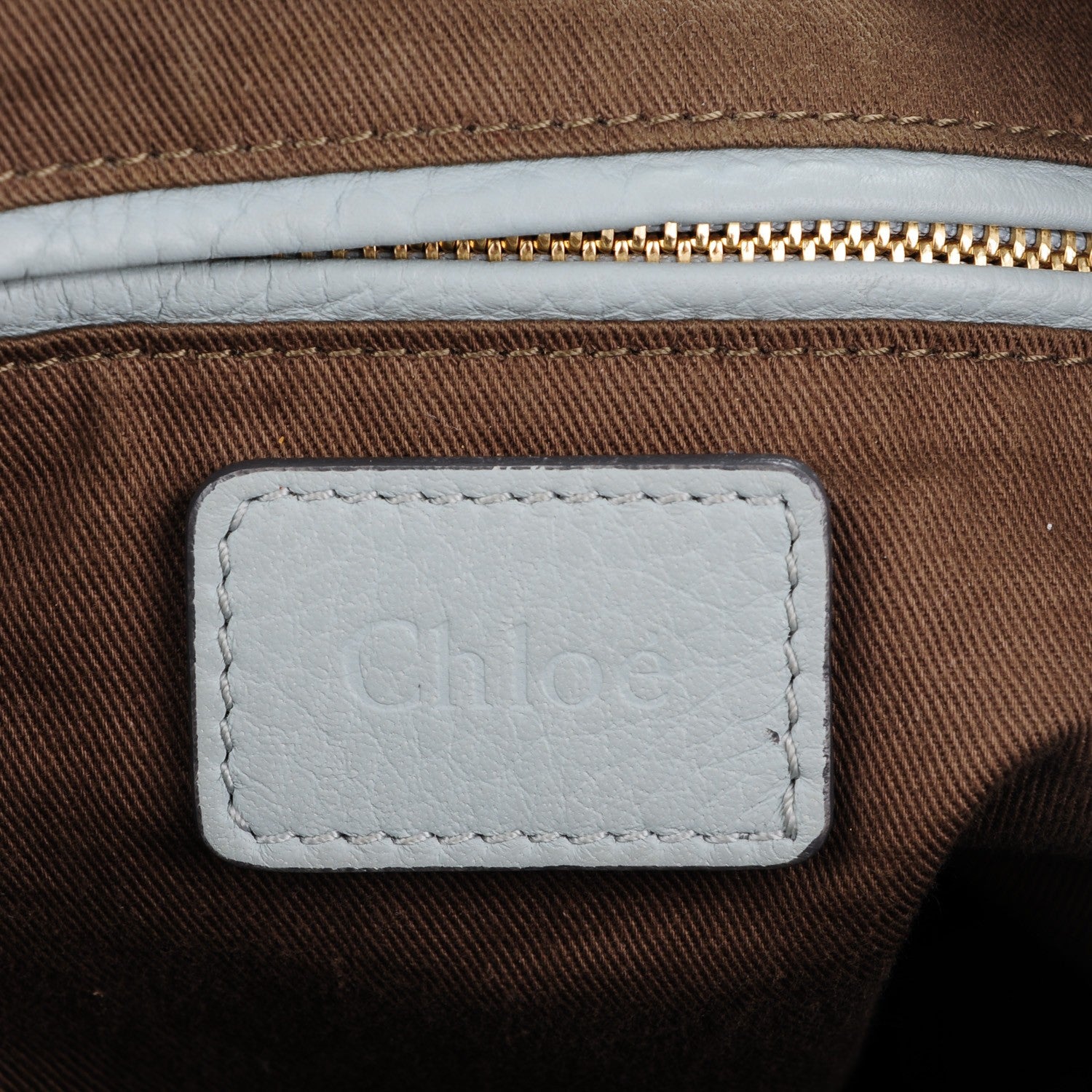 Chloe Calfskin Large Marcie Hobo Icy Blue 6 of 7