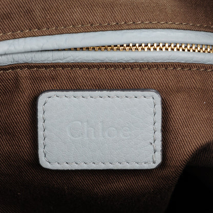 Chloe Calfskin Large Marcie Hobo Icy Blue 6 of 7