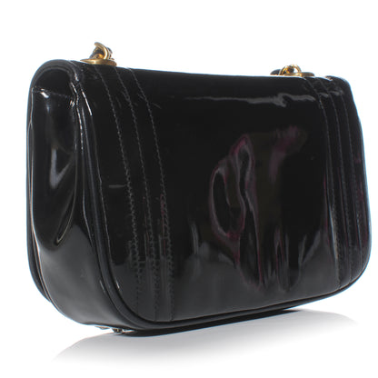 Chanel Patent Mini Flap Black 3 of 8