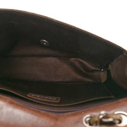 Chanel Nylon Medium Travel Flap Brown 5 of 9