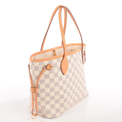 Louis Vuitton Damier Azur Neverfull PM 3 of 7
