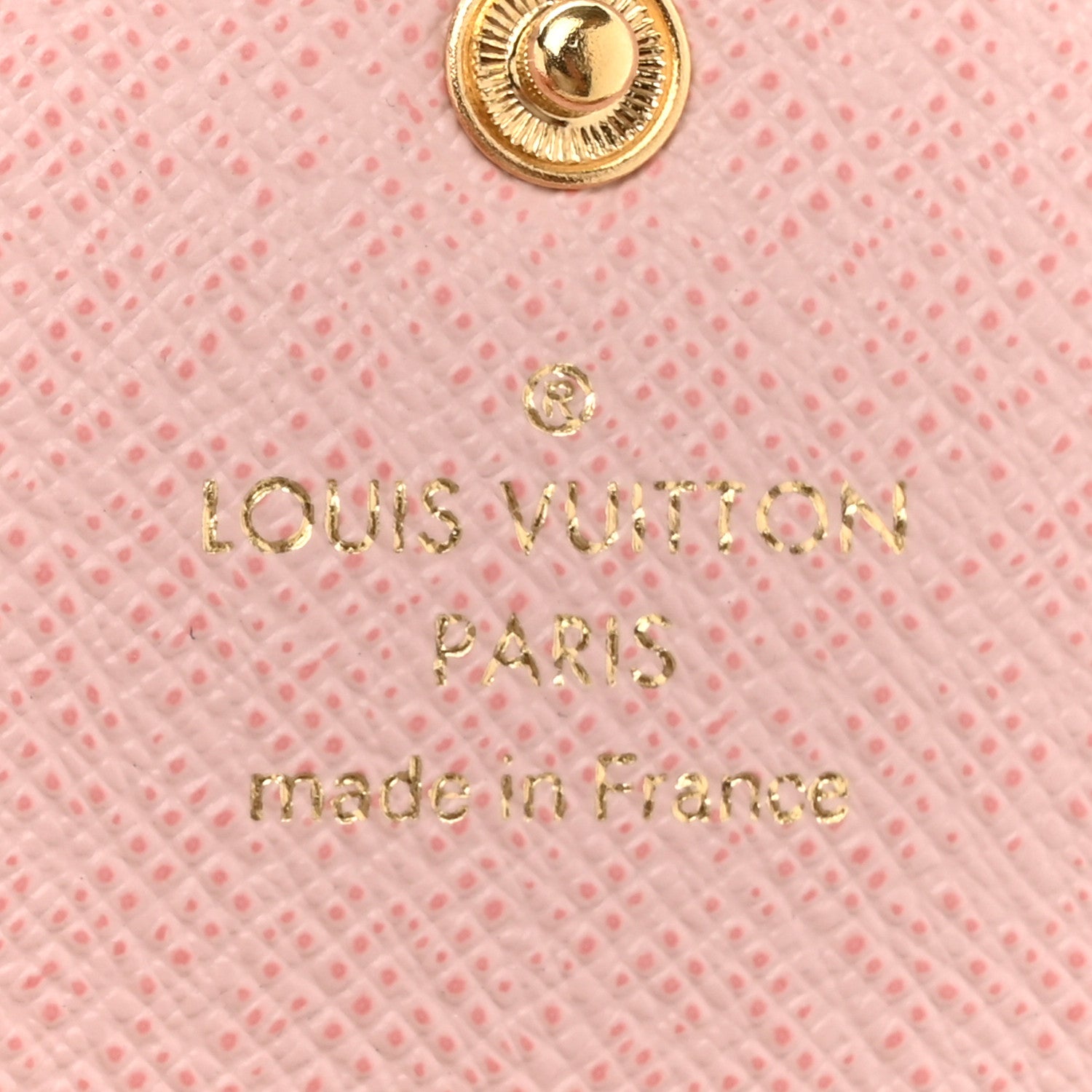 Louis Vuitton Damier Azur Emilie Wallet Rose Ballerine 7 of 10