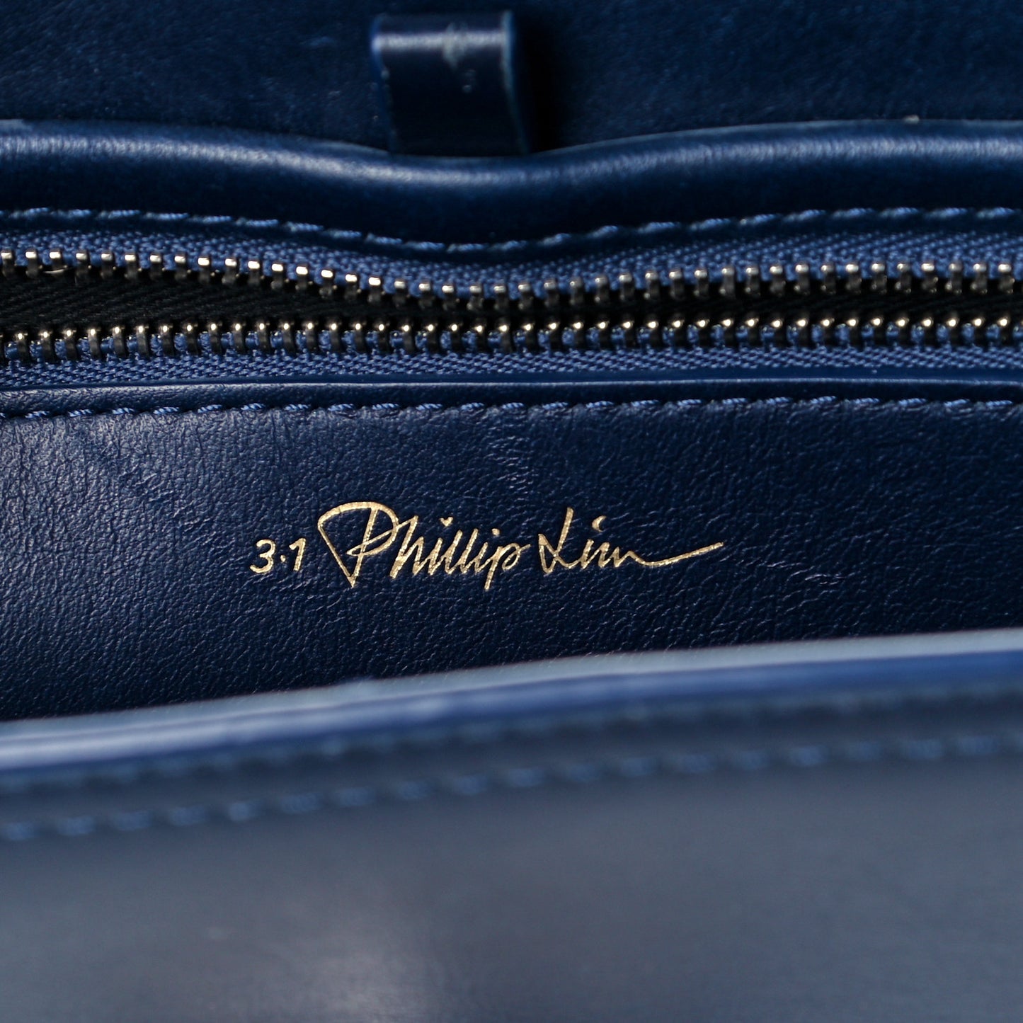 Calfskin Alix Saddle Crossbody Bag Blue