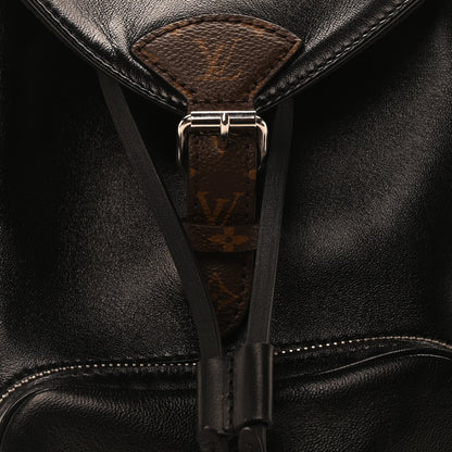 Louis Vuitton Lambskin Monogram Montsouris Vibe PM Black 7 of 9