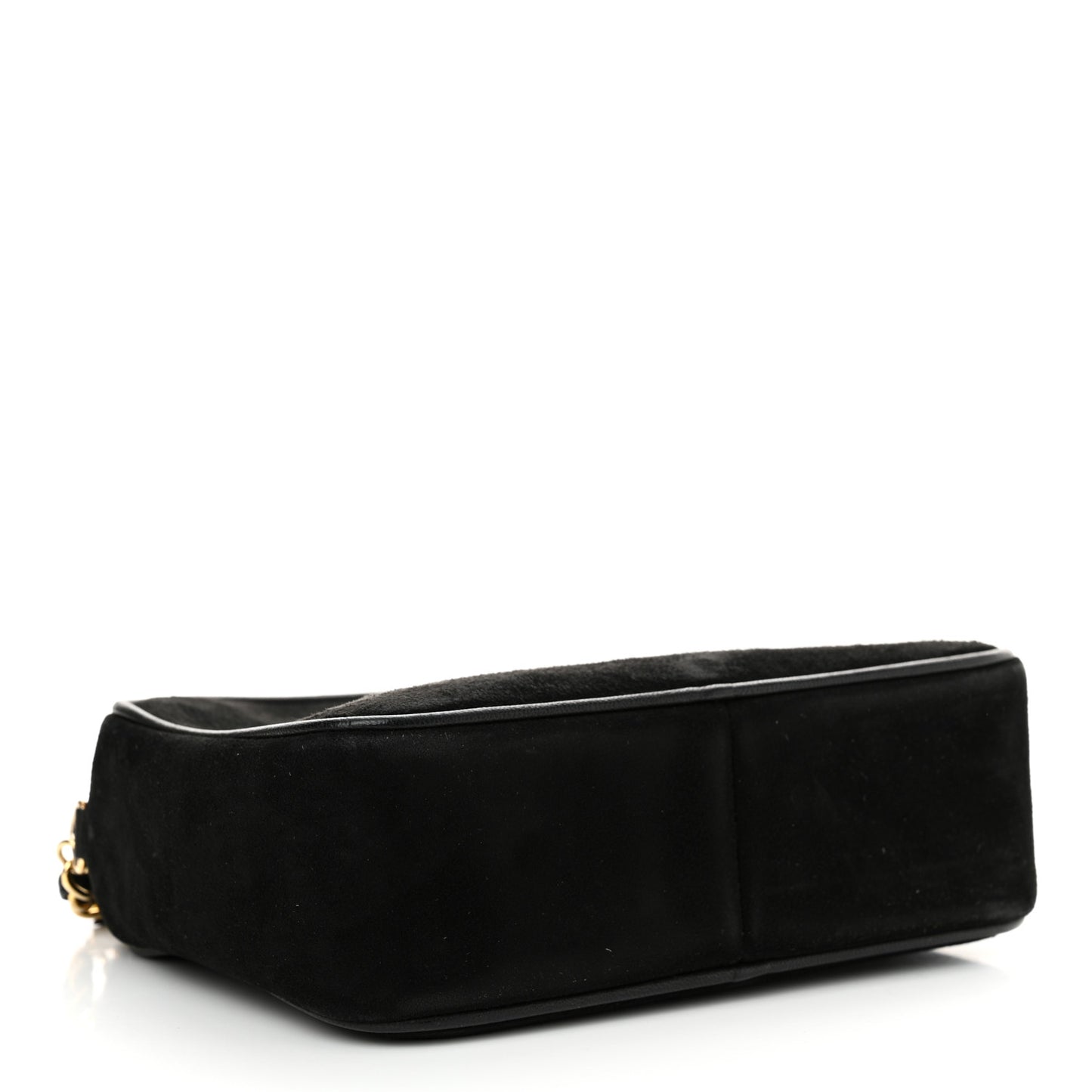 Suede CC Tassel Camera Case Black