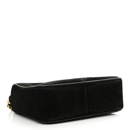 Chanel Suede CC Tassel Camera Case Black 4 of 11