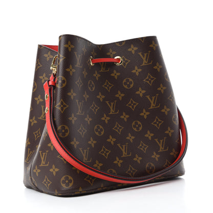 Louis Vuitton Monogram Neonoe MM Coquelicot 3 of 10