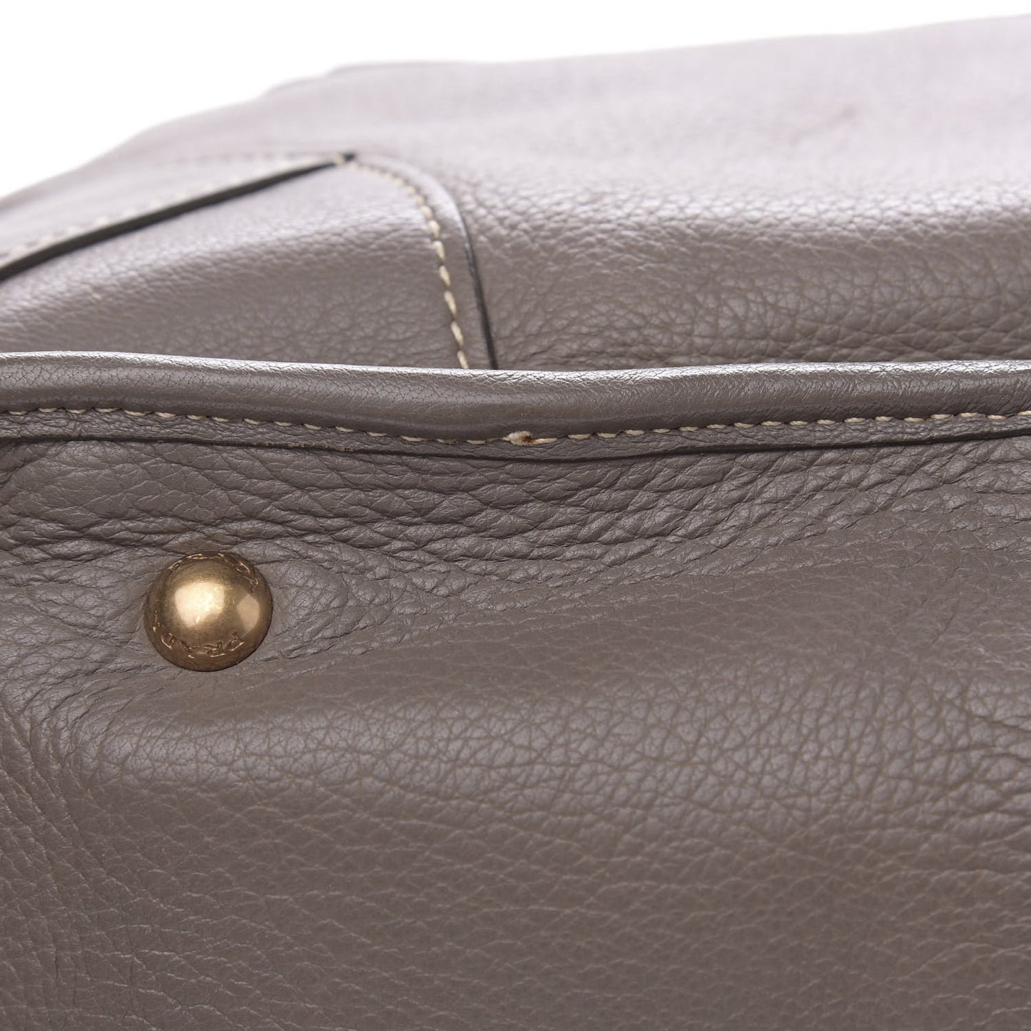 Cervo Deerskin Shoulder Bag Argilla