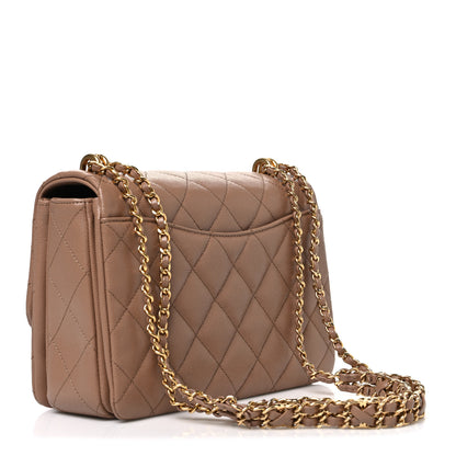 Chanel Caviar Quilted Coco First Flap Beige 2 of 10