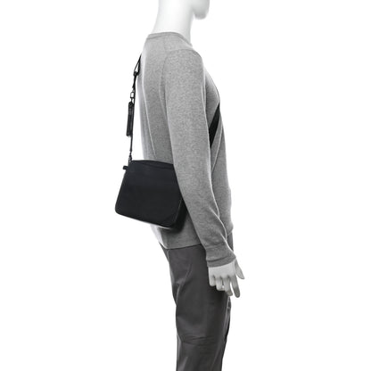 Louis Vuitton Calfskin Monogram Shadow Duo Messenger Black 2 of 12