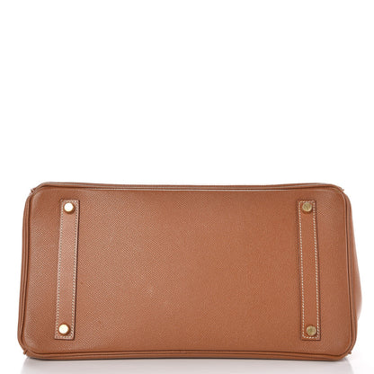 Hermes Courchevel Birkin 35 Gold 6 of 39