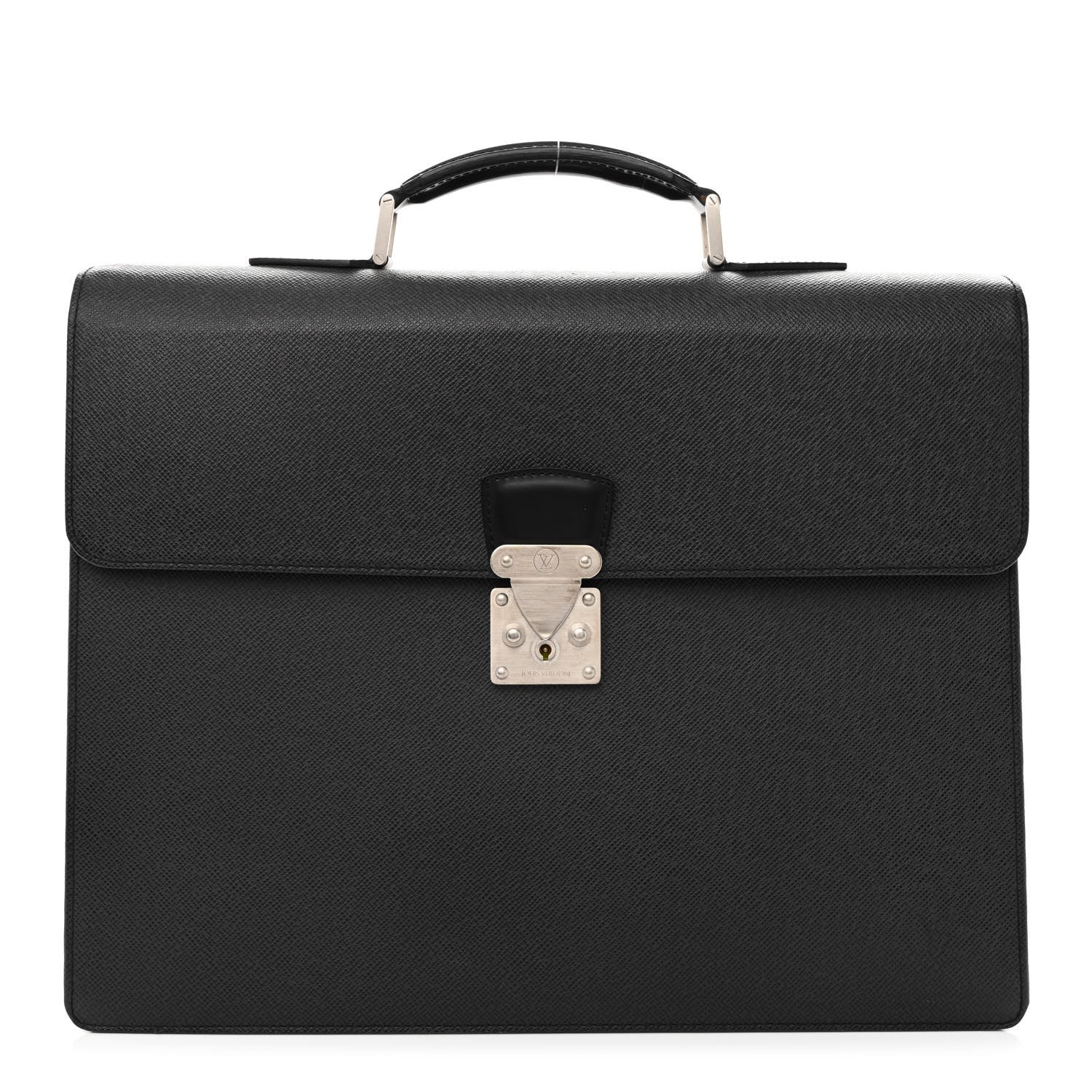 Louis Vuitton Taiga Moskova 2 Soufflots Briefcase Ardoise 1 of 10