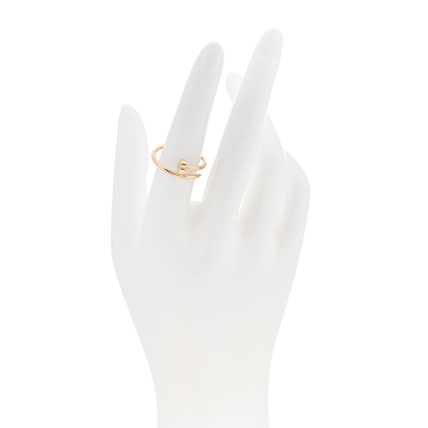 18K Yellow Gold Small Juste Un Clou Ring 55 7.25