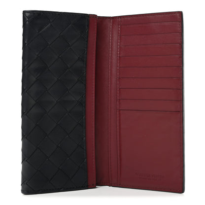 Bottega Veneta Nappa Intrecciato Continental Flap Wallet Black 5 of 9
