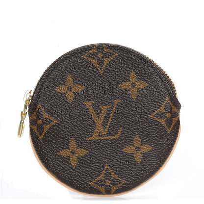 Louis Vuitton Monogram Round Coin Purse 1 of 8