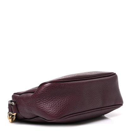 Gucci Pebbled Calfskin Small Soho Disco Bag Peonia Flower 3 of 11