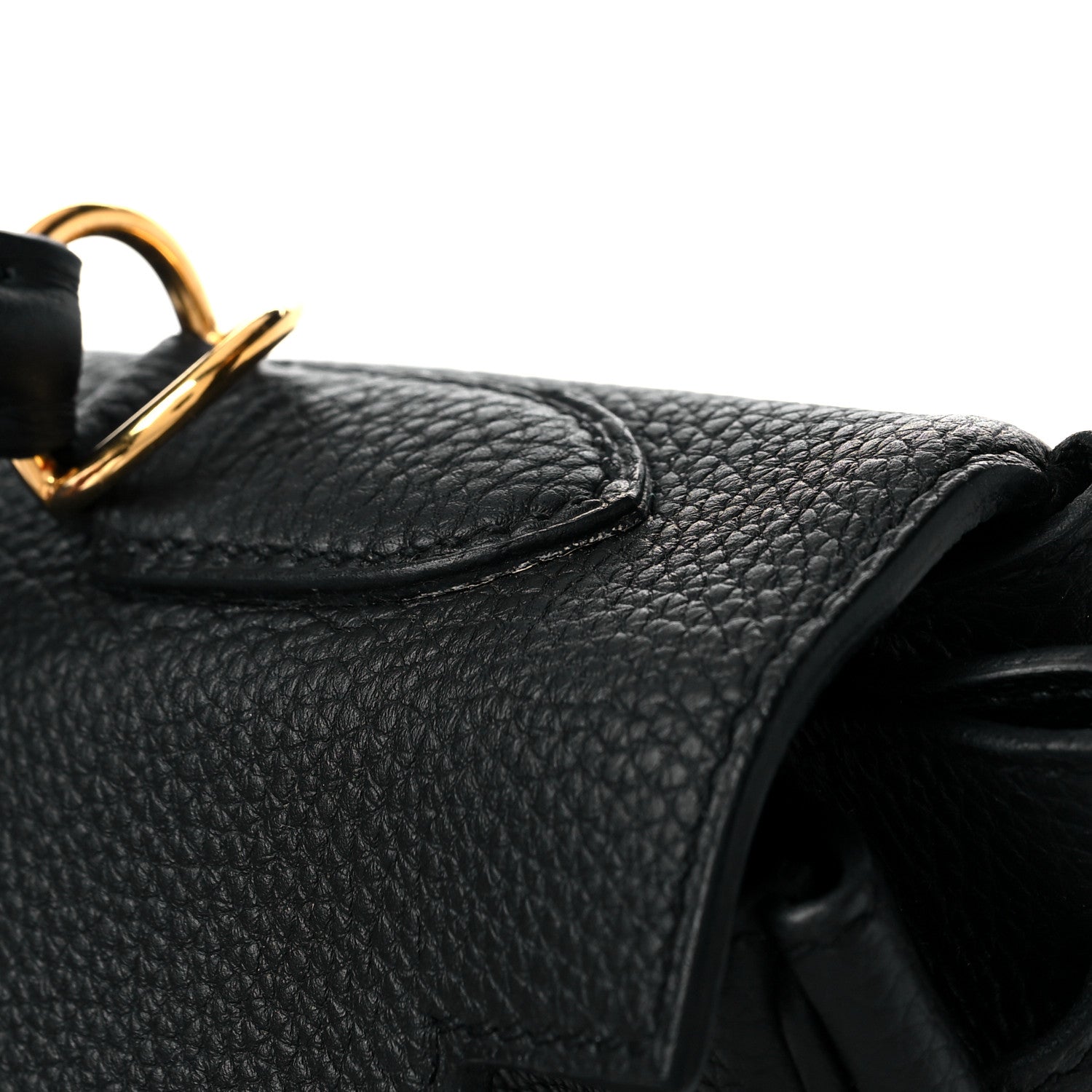 Hermes Togo Kelly Retourne 32 Black 11 of 14