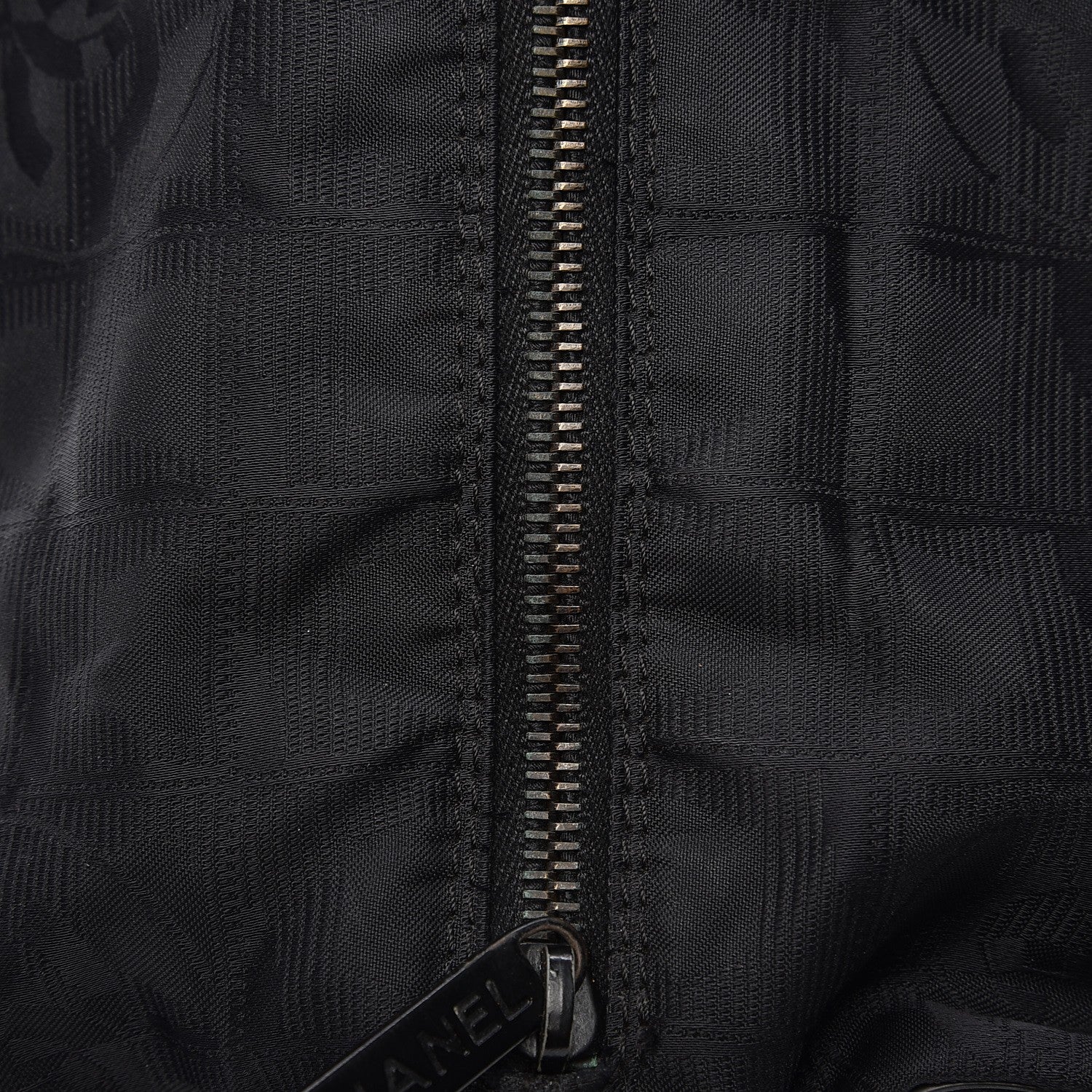 Chanel Nylon Travel Duffle Black 9 of 11
